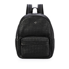 Capodarte Mochila Feminina Preto Tressê