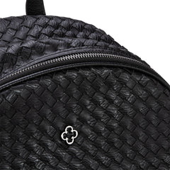 Capodarte Mochila Feminina Preto Tressê — imagem 2