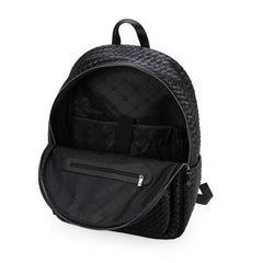Capodarte Mochila Feminina Preto Tressê — imagem 3