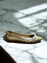 PATI LANTIERI SAPATILHA BICO FINO TECIDO/PALHA