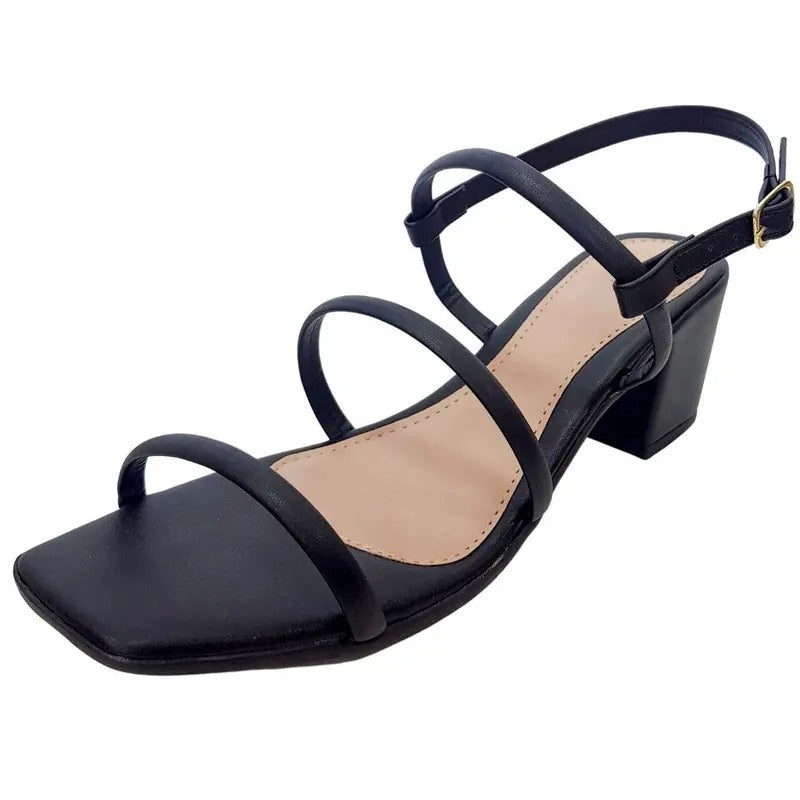 PATI LANTIERI SANDÁLIA SALTO MÉDIO BLOCO