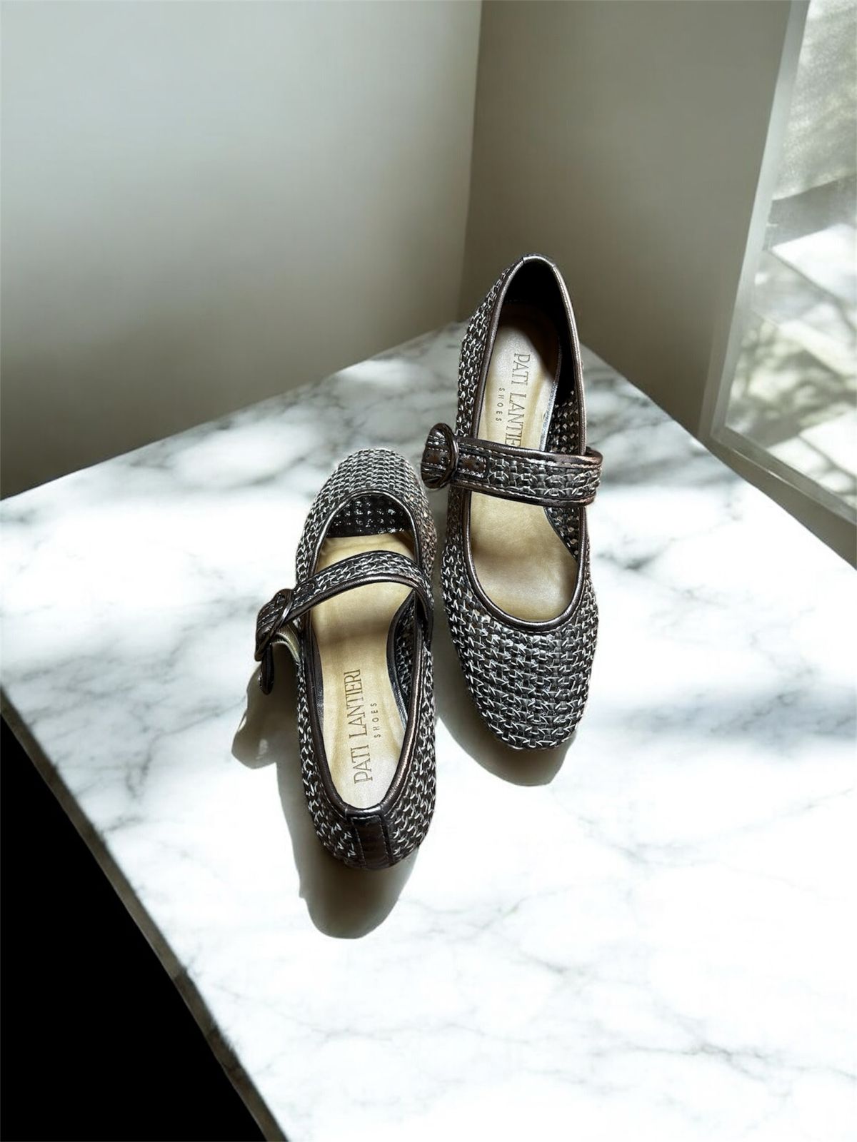 PATI LANTIERI SAPATILHA NAPA METAL SINT.