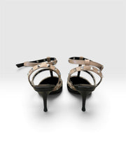 Pati Lantieri Scarpin Mule Preto-Nude