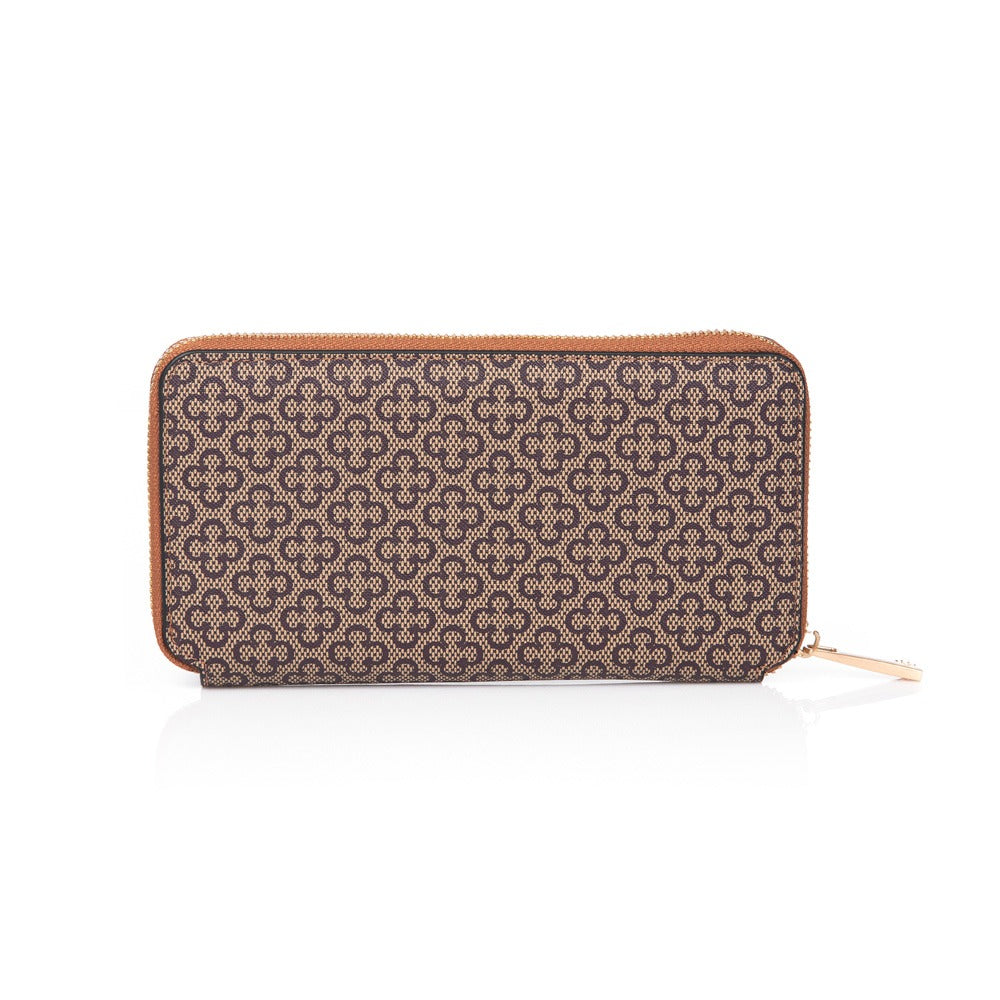 CAPODARTE CARTEIRA MONOGRAMA BOLSO ZÍPER