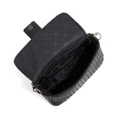 CAPODARTE BOLSA TIRACOLO CINZA TRESSÊ SHOULDER