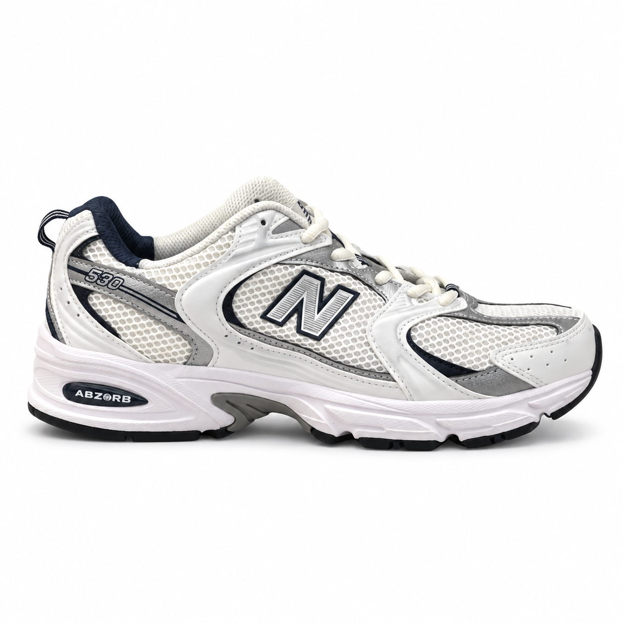 New Balance Tênis 530 Branco-Marinho