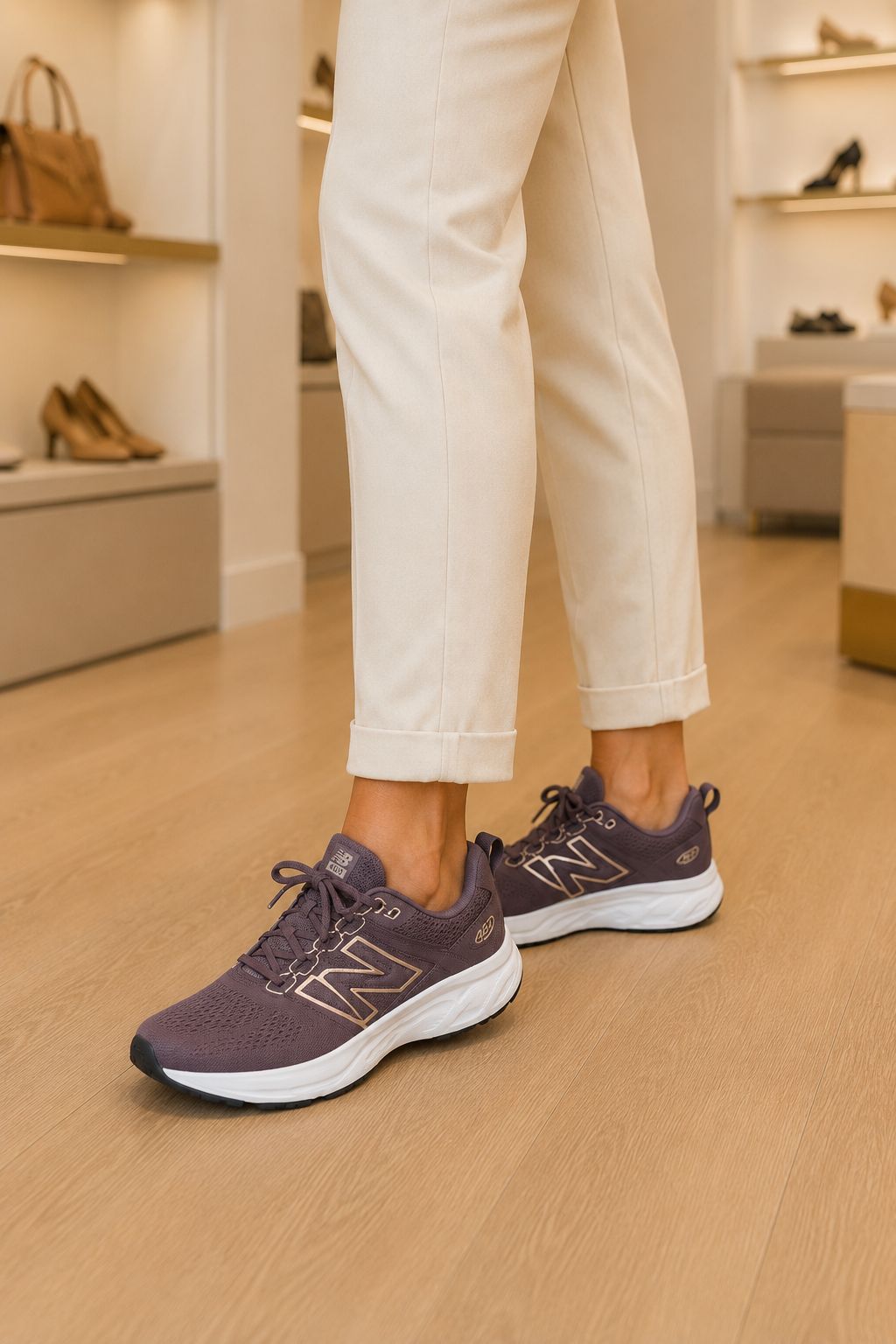 New Balance Tênis 460 V4 Bordo-Rose