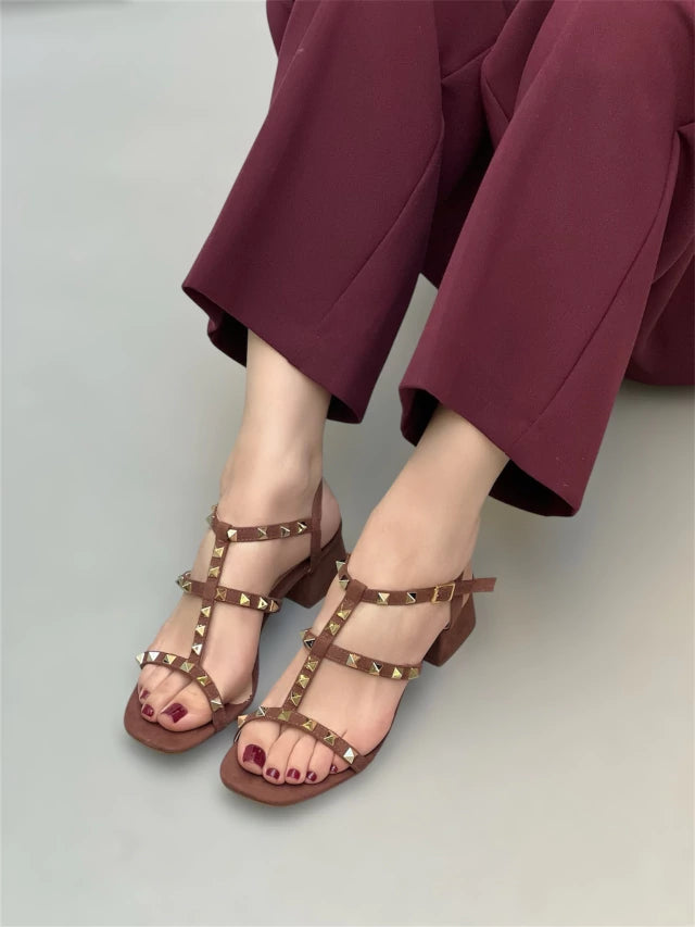 Sandália Straps Midi Aveia