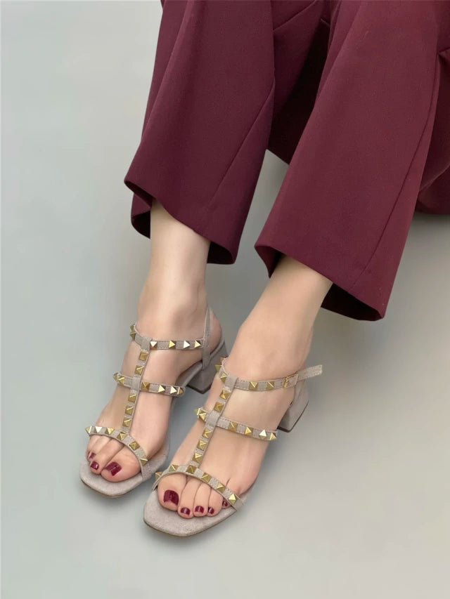 Sandália Straps Midi Aveia